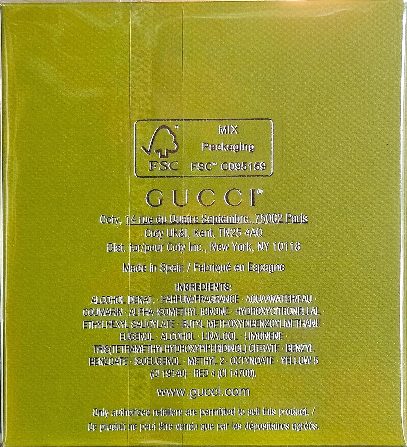 Gucci - Guilty 2.0Oz Perfume Spray Elixir