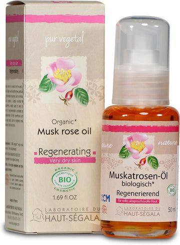 Laboratoire Du Haut-Segala Organic Virgin Musk Rose Oil, 50 Ml