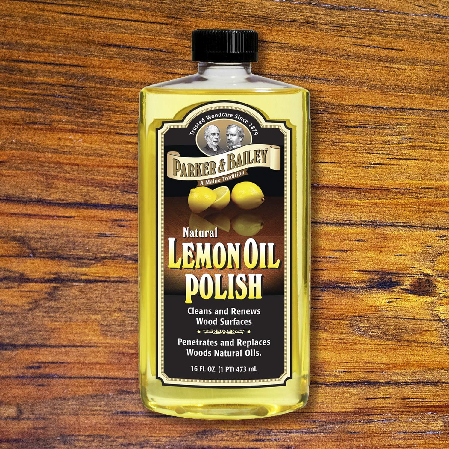 Parker and Bailey Bundle- Natural Lemon Oil polish, Furniture Cream & Kitchen Cabinet Cream : Health & Household
