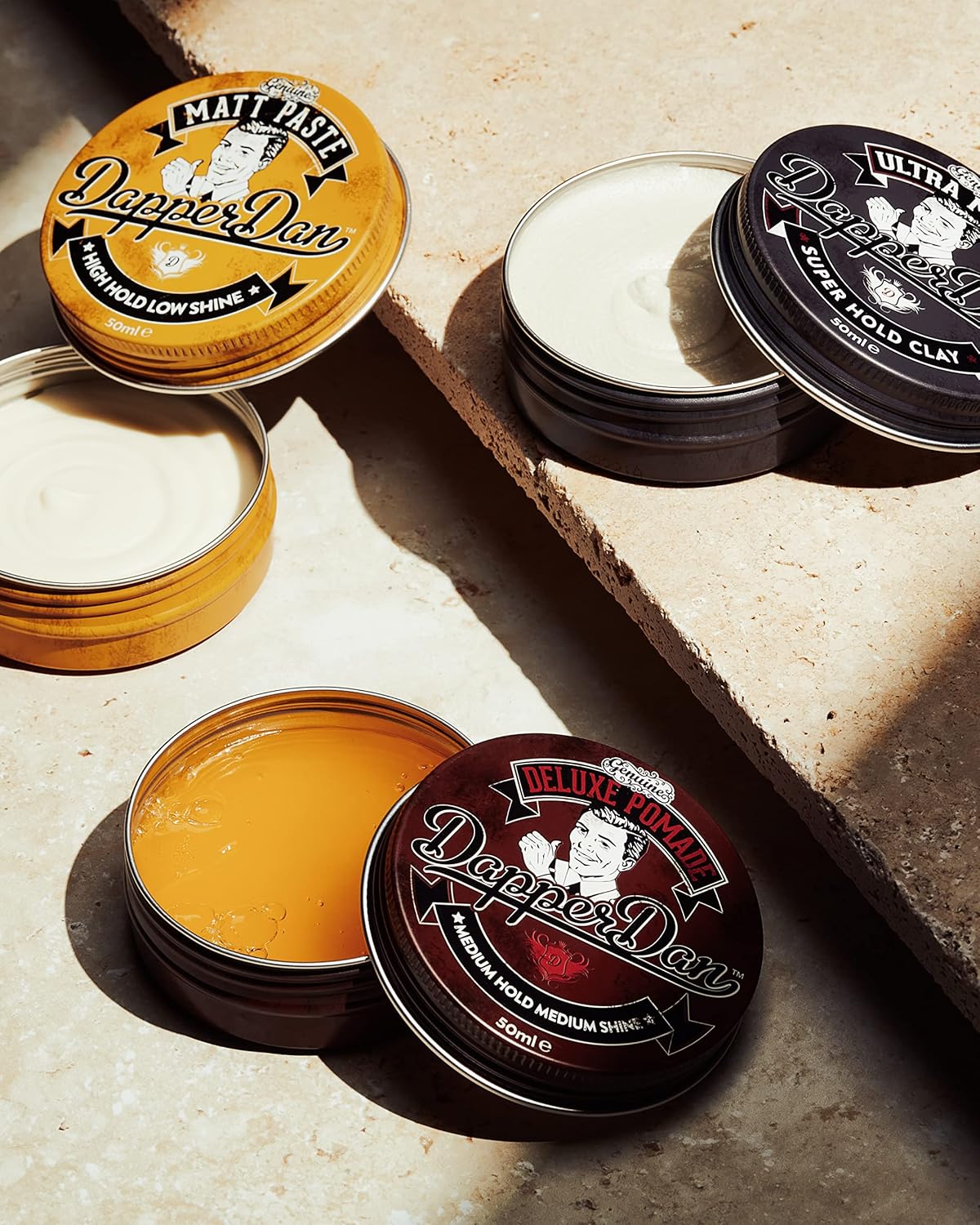 Dapper Dan Ultra Matte Hair Clay, Super Hold Hair Clay for Men, Long Lasting, Extra Strong Clay with Easy Application, Gently Fragranced, 1 x 50ml : Amazon.co.uk: Beauty