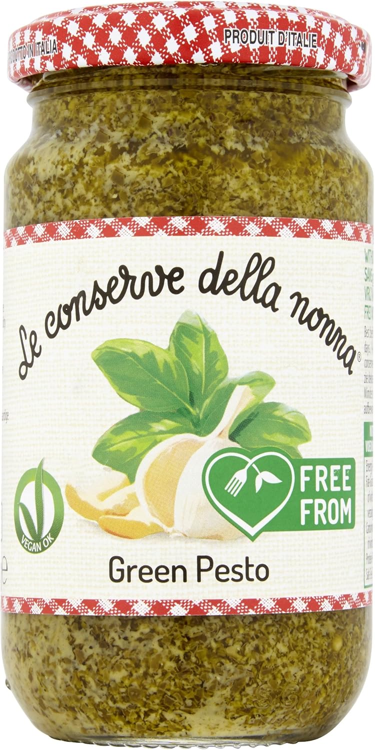 Le Conserve Della Nonna Green Pesto Sauce 185G (Pack Of 3)