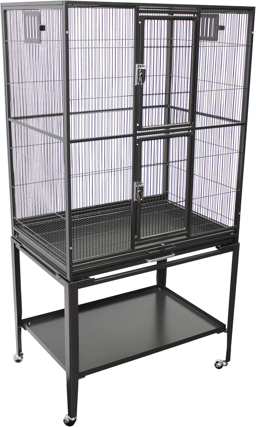 Brisbane Cage & Starter Package for Sugar Gliders - includes Durable Cage, Healthy Food Variety, Exercise Wheel, Food Dishes, Water Bottle & Nest Pouch : Pet Supplies