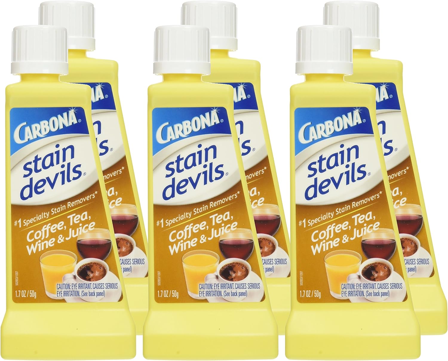 CARBONA STAIN DEVILS #8 FOR FRUIT & RED WINE 6 PACK [Misc.] : Health & Household