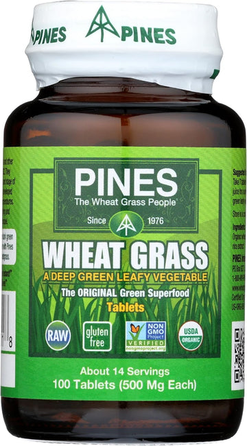 Pines International Wheat Grass Powder, 3.5 Ounce