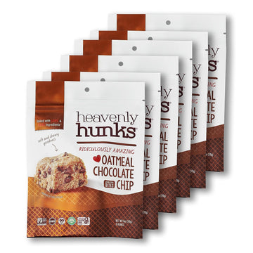 Heavenly Hunks Oatmeal Chocolate Chip - 6Oz (6 Pack)