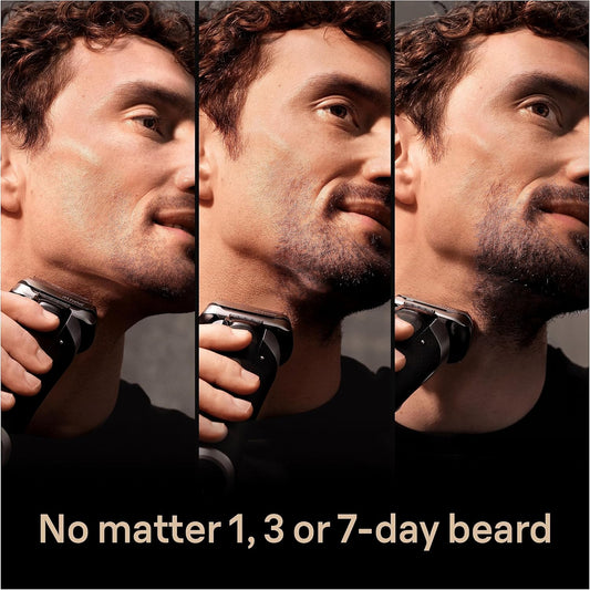 Braun Series 9 Pro+ Electric Shaver, 5+1 Ultra Thin Precision Blades, Pro Sensoadapt, Up To 60 Min, 6In1 Smartcare Center, Wet & Dry Razor For Men, 9665Cce, Graphite