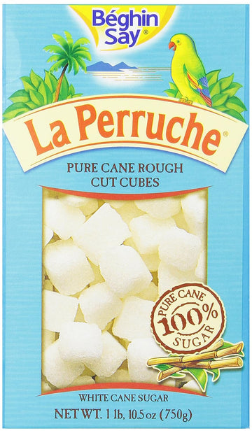 La Perruche Pure Cane White Sugar Cubes (750G/1.65Lb Box) | Ideal Sugar Cubes For Teas | Pack Of 1