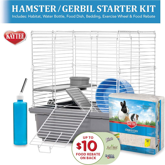 Kaytee My First Home Starter Kit Habitat For Pet Hamsters Or Gerbils