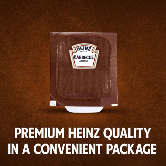 Heinz Bbq Sauce Dip Cup Single Serve Packet (1 Oz Packets, Pack Of 100)