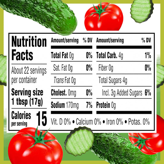 Heinz Tomato Ketchup With Pickle Seasoning, 13.5 Oz Bottle