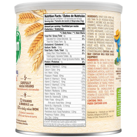 Nestle Nestum Instant Cereal, Wheat & Honey, 10.5 Ounce (Pack Of 12)