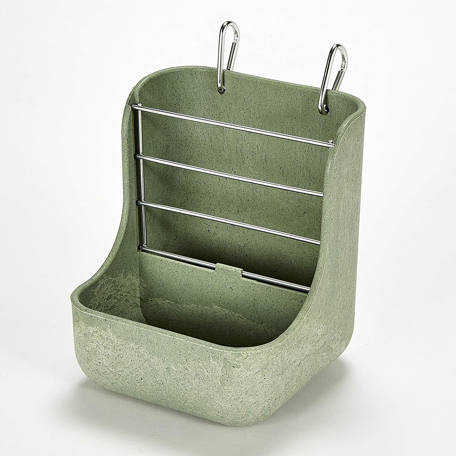 Kaytee Hay & Food Bin Feeder With Quick Locks For Pet Rabbits, Chinchillas, Guinea Pigs And Other Small Animals