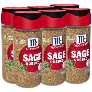 McCormick Rubbed Sage, 0.5 oz (Pack of 6)