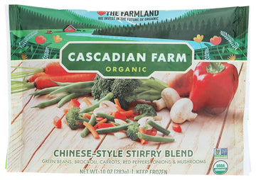 Cascadian Farm Organic Frozen Chinese-Style Stirfry Blend, Frozen Vegetables, 10 oz