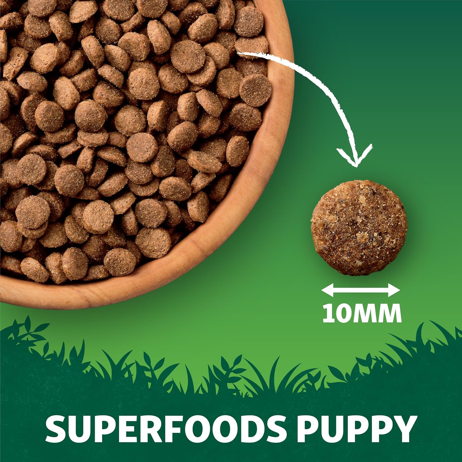 Harringtons Superfoods Puppy Complete Grain Free Hypoallergenic Chicken with Veg Dry Dog Food 1.7kg (Pack of 4) - Made with All Natural Ingredients :Pet Supplies