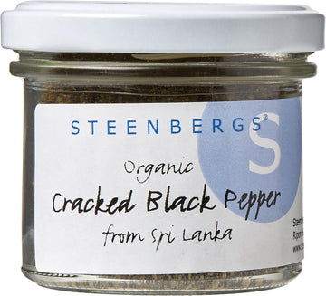 Steenbergs Organic Cracked Black Pepper Standard 47G