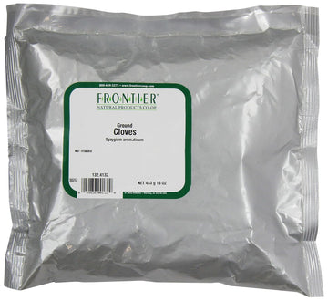 Frontier Cloves Powder, 16 Ounce Bag