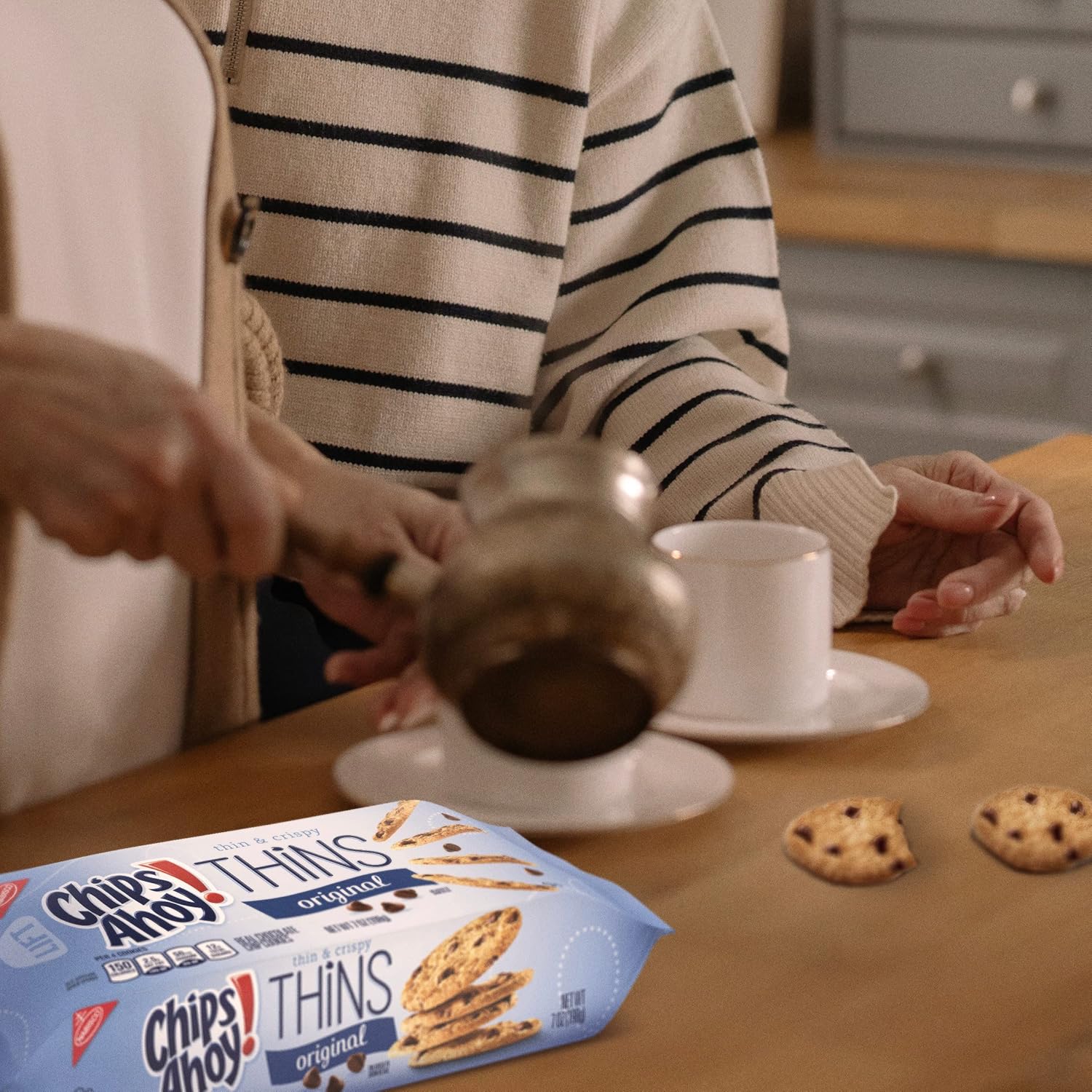 Chips Ahoy! Thins Original Chocolate Chip Cookies, 7 Oz