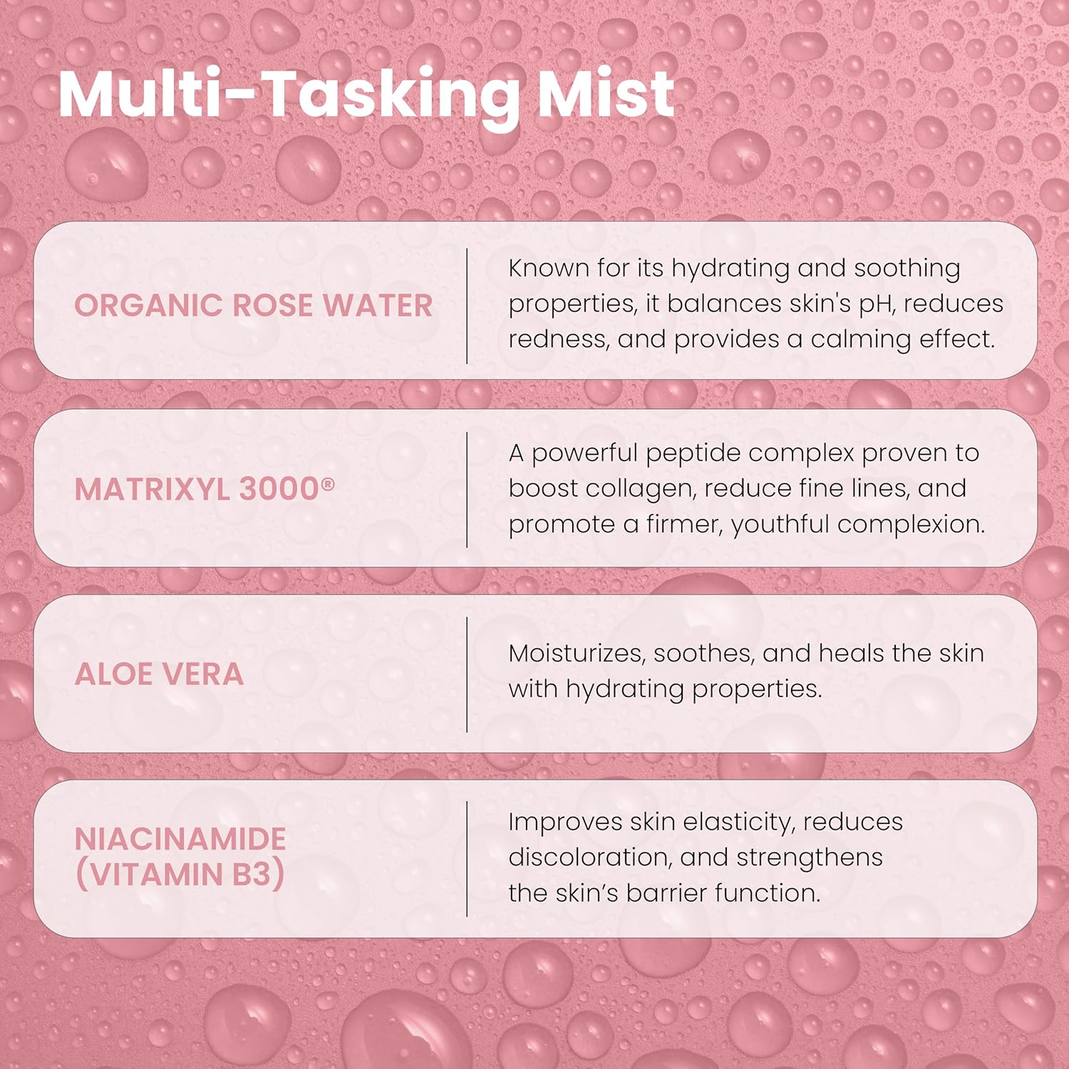 Simplified Skin Face Wash & Rose Water Spray Set – Exfoliating Glycolic Acid Cleanser + Hydrating Mist With Matrixyl 3000, Hyaluronic Acid & Aloe – Gentle Daily Skincare Duo : Beauty & Personal Care