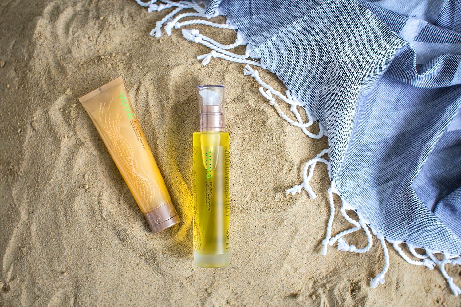 Voya Serenergise | Rejuvenating Body, Ginger & Sweet Orange Scent, Organic,100Ml : Beauty & Personal Care