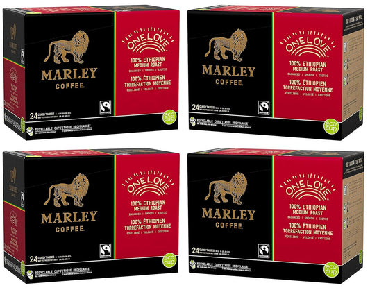 Marley Coffee One Love, Single Serve Realcup (96 Count)