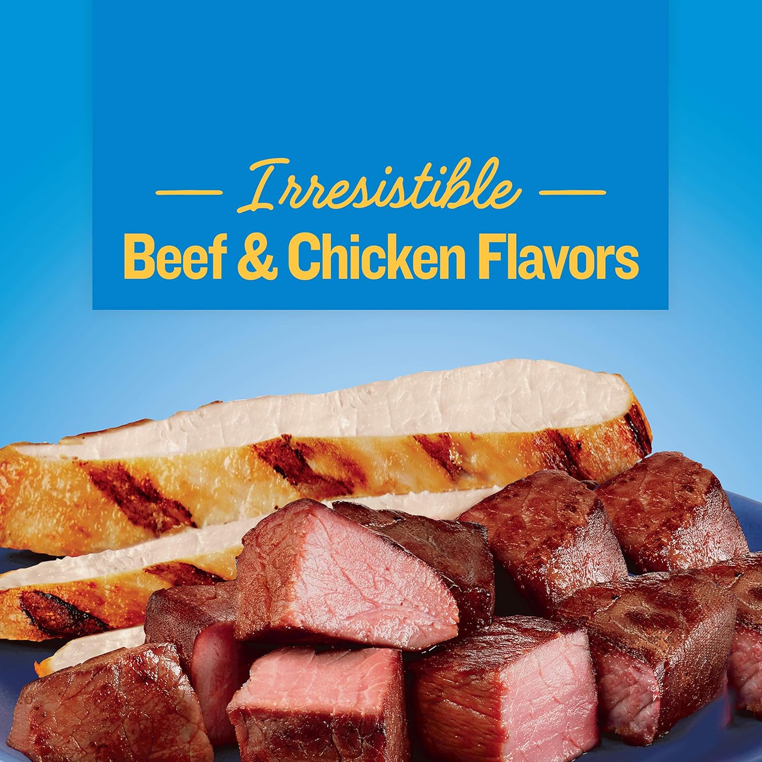 Kibbles 'N Bits Bistro Oven Roasted Beef Flavor Small Breed Mini Bits Dry Dog Food, 3.5 Pound Bag (Pack of 4) : Pet Supplies