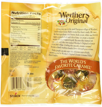 Werther'S Original Creamy Caramel Filled Hard Candies (2.65Oz) 3 Pack