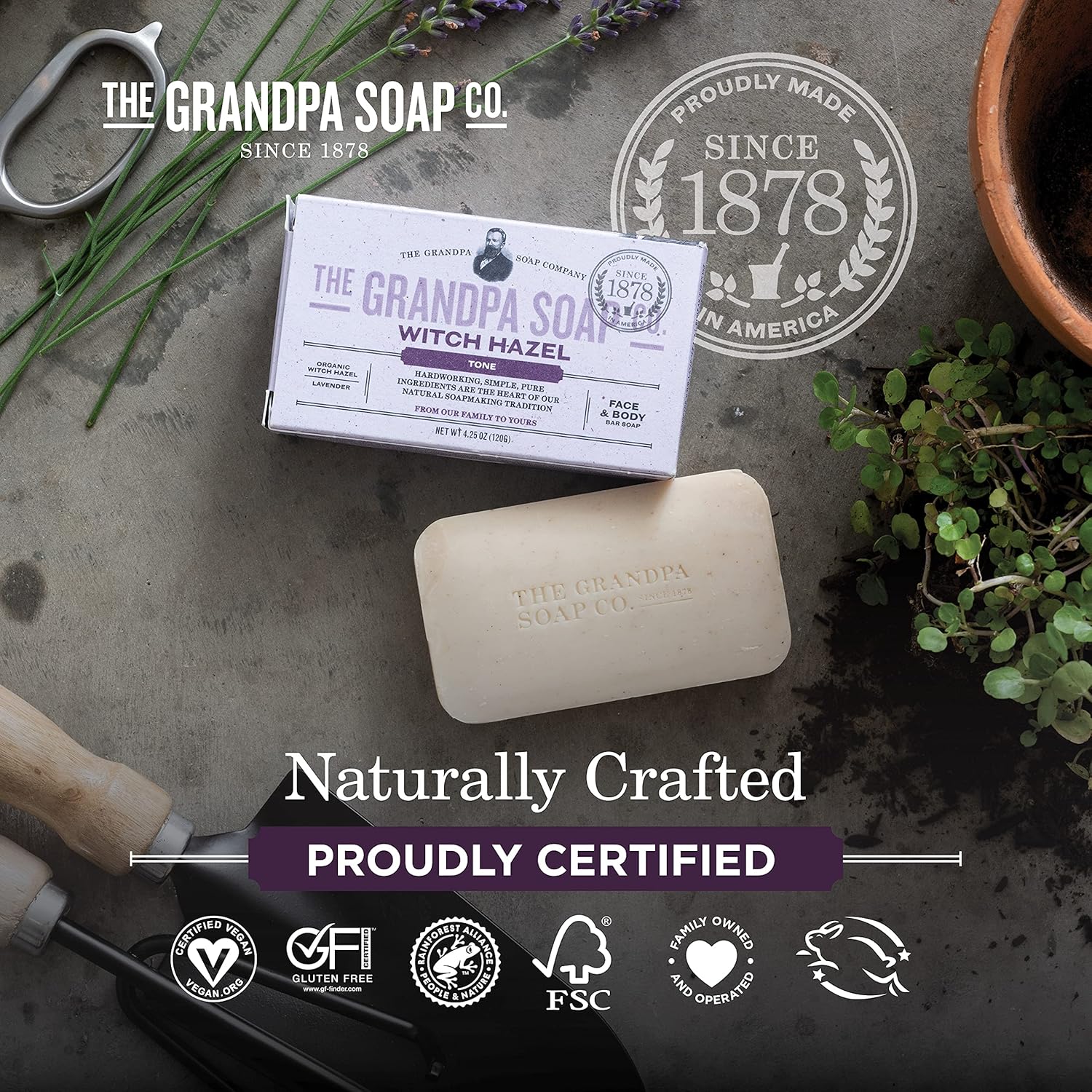 Soap Bar Witch Hazel : Beauty & Personal Care