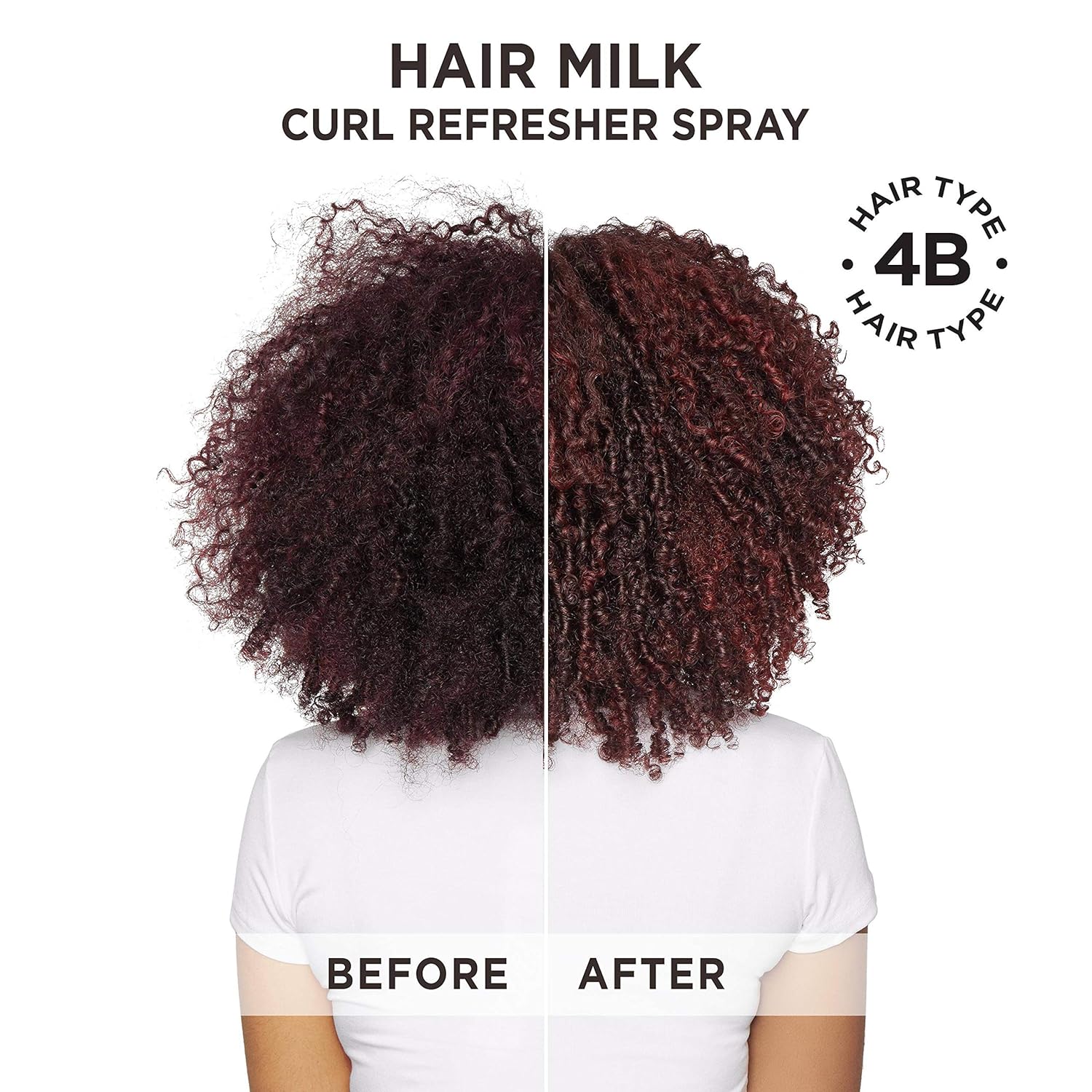 Carol's Daughter Hair Milk Curl Refresher Spray for Coils and Waves, with Agave, Sweet Almond and Wheat Protein, 10 fl oz