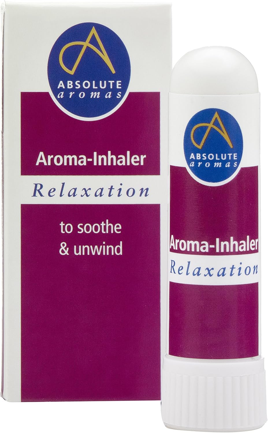 Absolute Aromas Breatheasy Aroma Inhaler With 100% Pure, Natural Essential Oils - Eucalyptus, Tea Tree, Cajeput And Ravensara - Instant Congestion Relief For All Your Chills
