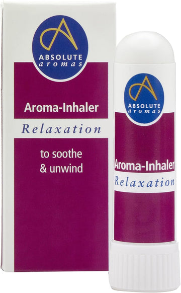 Absolute Aromas Breatheasy Aroma Inhaler With 100% Pure, Natural Essential Oils - Eucalyptus, Tea Tree, Cajeput And Ravensara - Instant Congestion Relief For All Your Chills