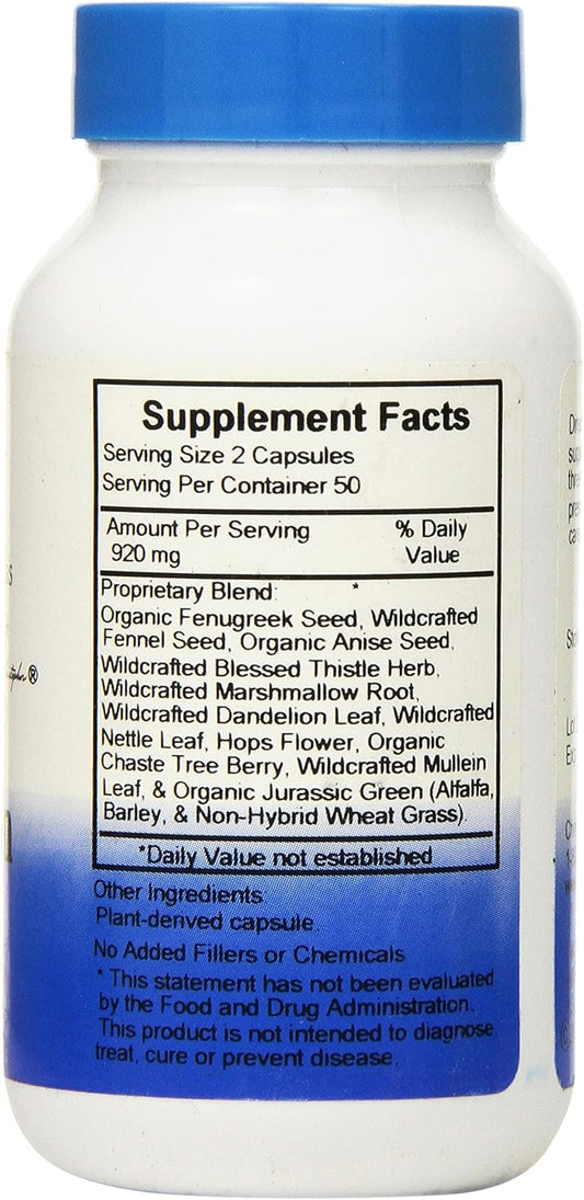 Dr. Christopher's Lactation Formula - Breastfeeding Supplement - 100 Count