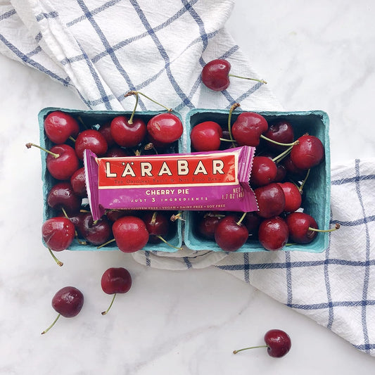 Larabar Cherry Pie, Gluten Free Vegan Fruit & Nut Bars, 1.7 Oz Bars, 8 Ct