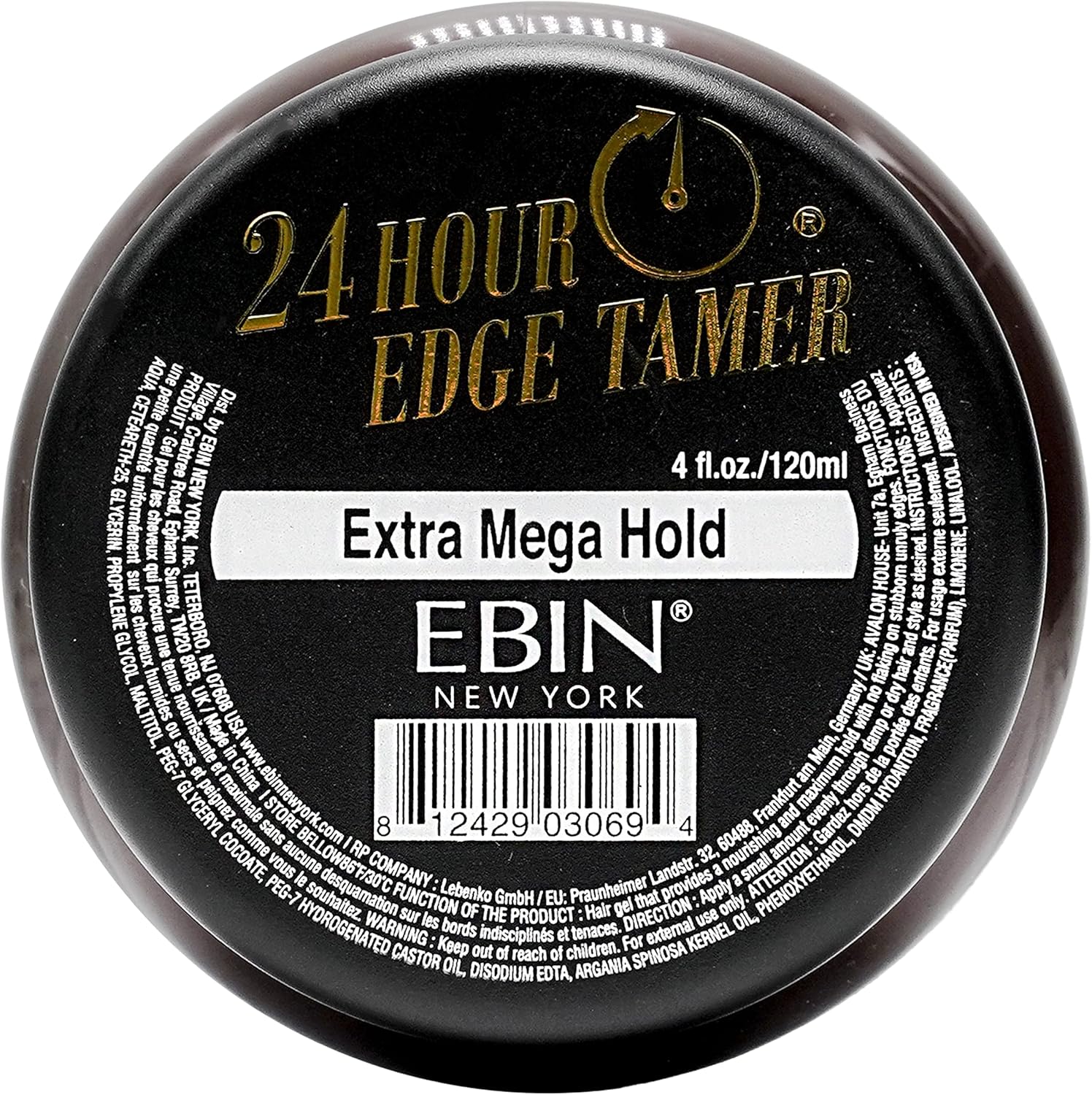 Ebin 24 Hour Edge Tamer - Extra Mega Hold (15 Ml)