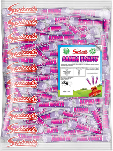 Swizzels 3Kg Bulk Sweets Bag Of Parma Violets - Party Pack