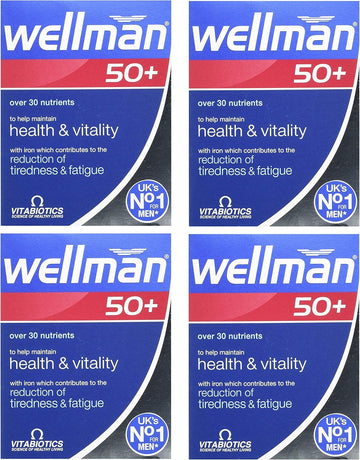 Wellman 4 X 50+ 30 Tablets