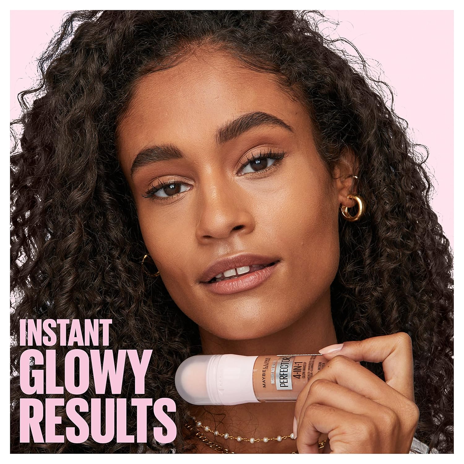 Maybelline New York Instant Age Rewind Instant Perfector 4-In-1 Glow Makeup, Medium/Deep