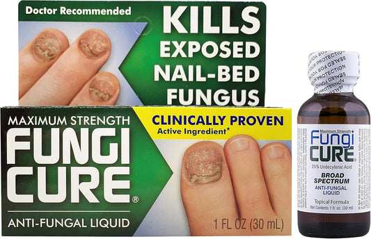 Fungicure Antifungal Liquid, Extra Strength, Anti Fungus 1 Fl Oz (30 Ml)