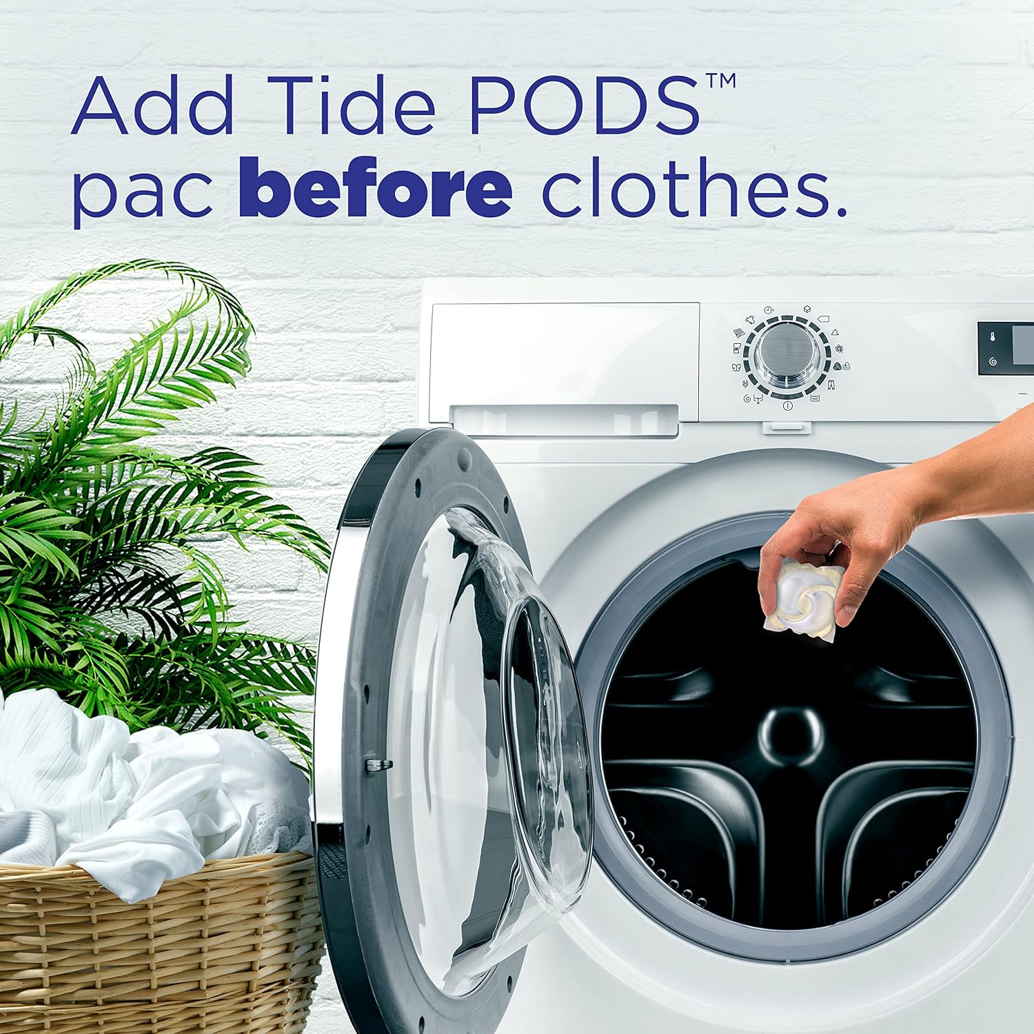 Tide Pods Free & Gentle Liquid Laundry Detergent Pacs, 76 Count