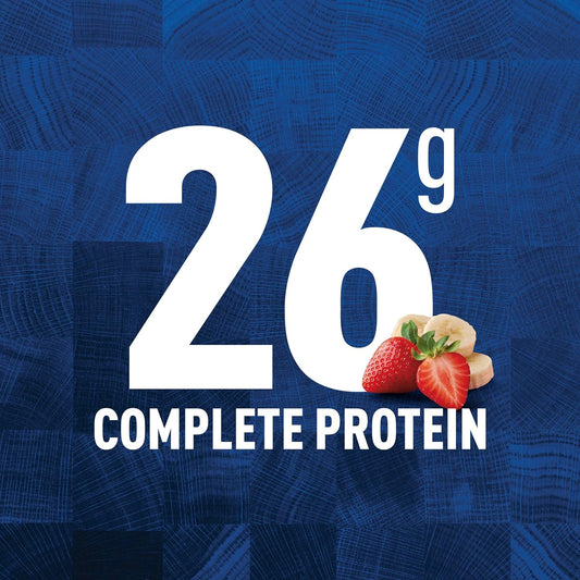 Core Power Fairlife 26G Protein Milk Shakes, Ready To Drink For Workout Recovery, Strawberry Banana, 14 Fl Oz (Pack Of 12)