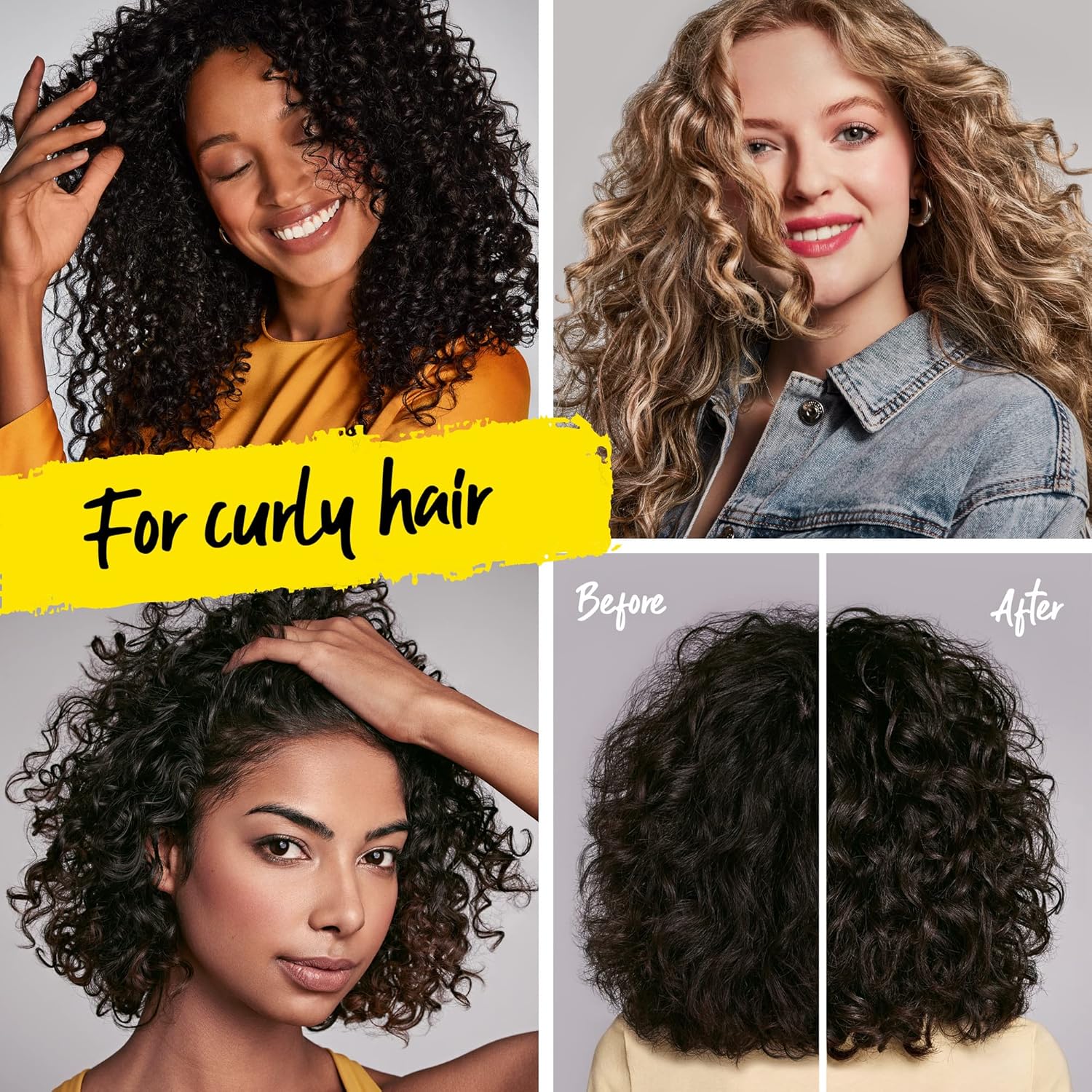 Marc Anthony Nourishing Curl Cream, Coconut Oil & Shea Butter - Anti-Frizz Biotin Detangling Cream to Enhance Curls, Defrizz, Hydrate & Adds Shine - Color Safe & Sulfate Free Styling Product : Beauty & Personal Care