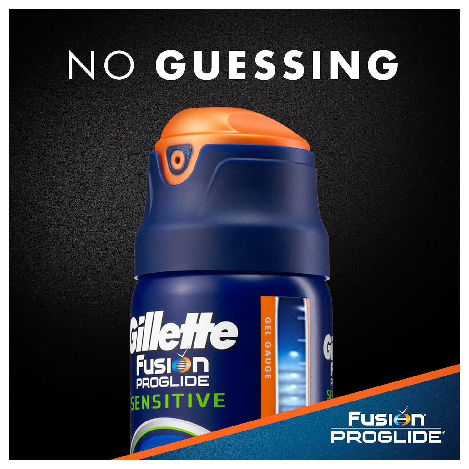 Gillette Fusion ProGlide Sensitive 2 in 1 Shave Gel, Alpine Clean, 6 oz : Beauty & Personal Care