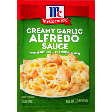 Mccormick Creamy Garlic Alfredo Sauce Mix, 1.25 Oz