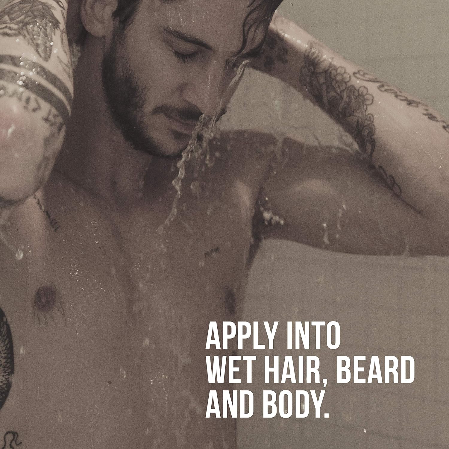 Sebastian Man The Multitasker Hair Beard & Body Wash 250Ml - 3 In 1 Shampoo