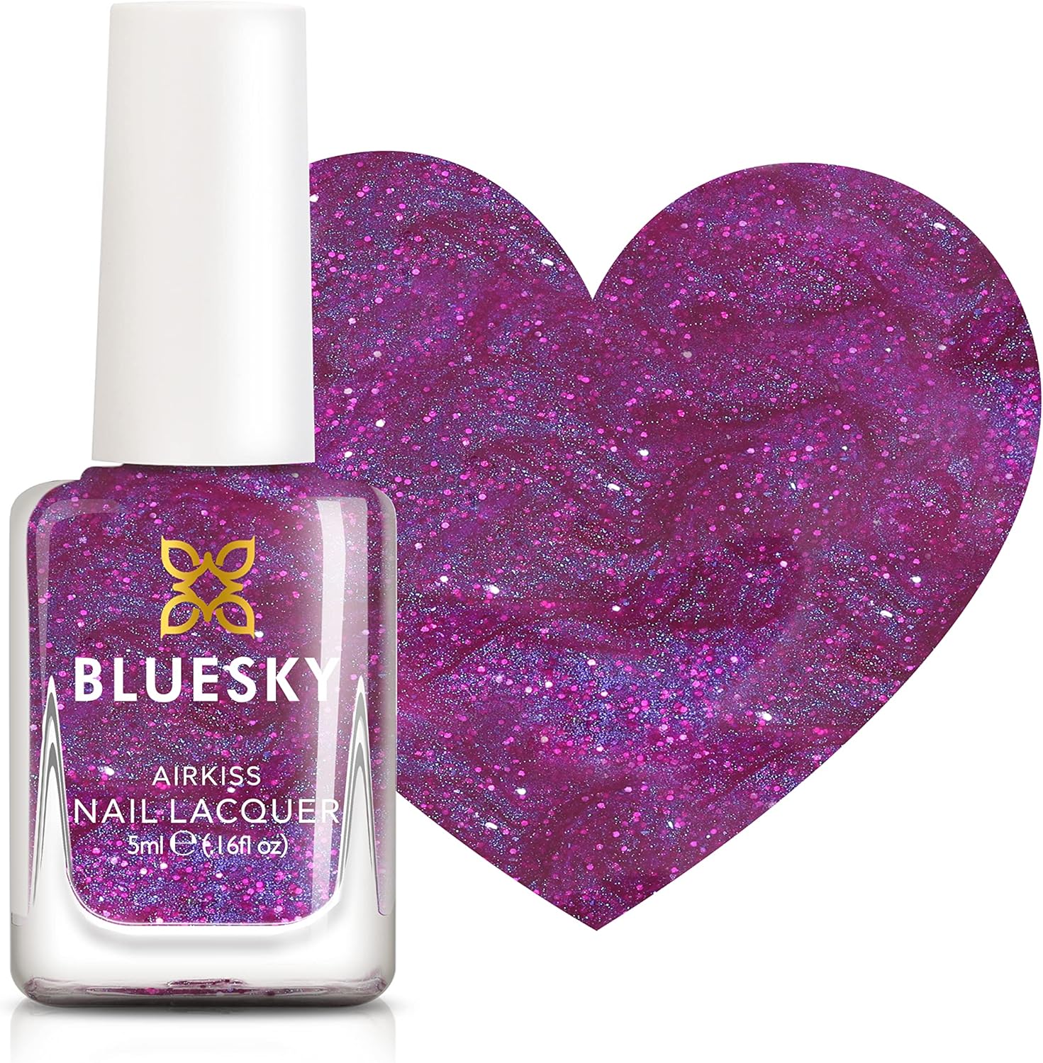 Bluesky Christmas Kids Nail Varnish Bauble – Rudolph'S Nose, Red. Easy Peel-Off, Non-Toxic, Water- Based, Odour-Free Nail Polish For Kids, 5Ml