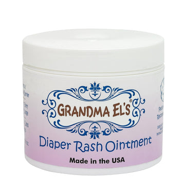Grandma El’S Diaper Rash Ointment – Gentle Protection & Relief For Baby’S Delicate Skin – Pediatrician-Approved Moisturizing Barrier – Safe For Cloth & Disposable Diapers – 3.75 Oz Jar