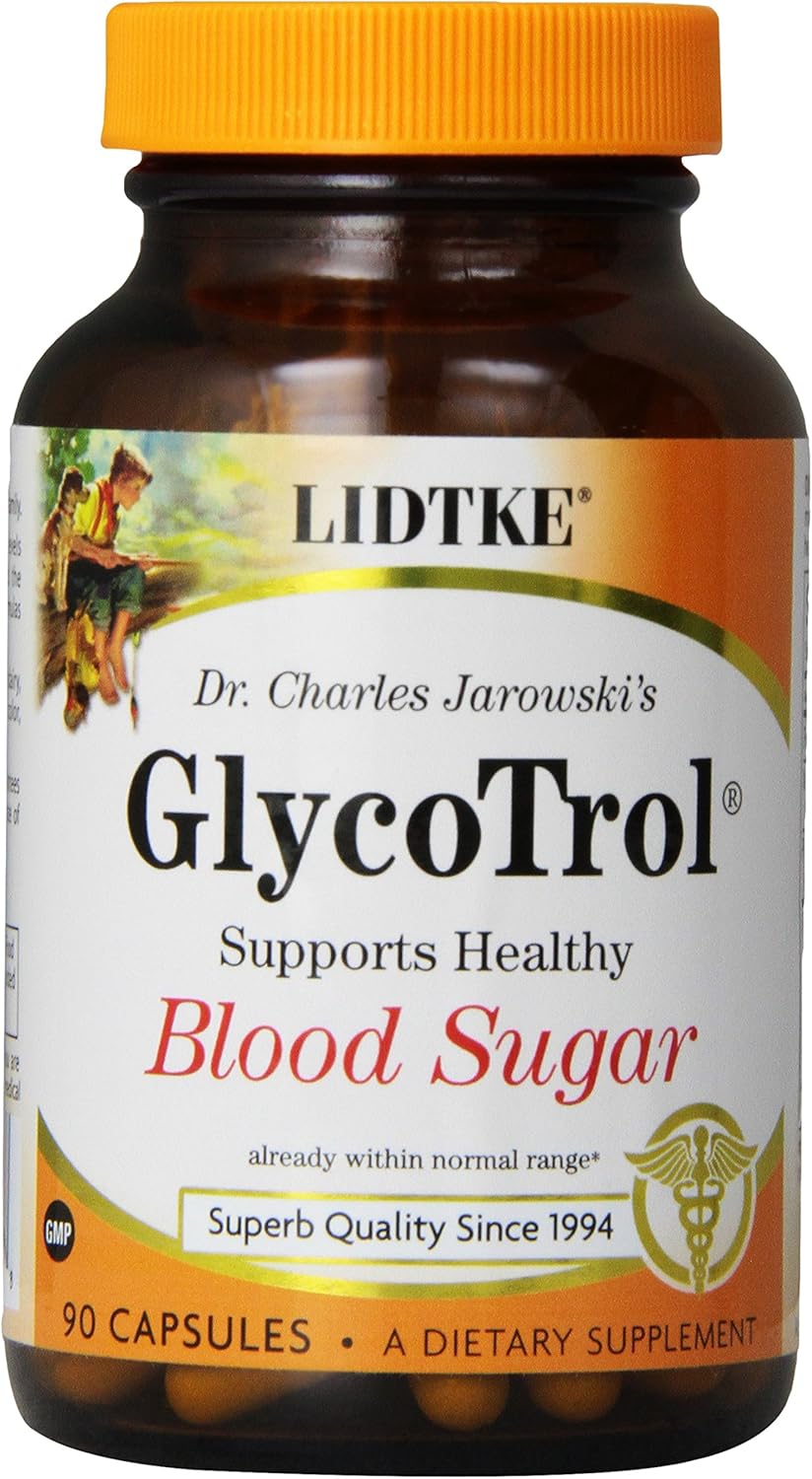 Lidtke Technologies Glycotrol Capsules, 90 Count