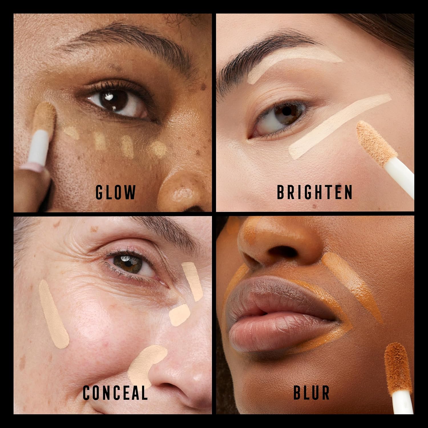 Max Factor Facefinity Multi-Perfector Concealer, All In One, Conceal Imperfections, Instant Brightening, Natural Finish, Lightweight, Vegan, Customisable Coverage - 8W, 11ml : Amazon.co.uk: Beauty
