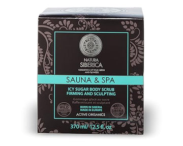 Natura Siberica Icy Sugar Body Scrub Firming And Sculpting 370Ml