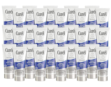 Curel Daily Healing Dry Skin Lotion, Hand and Body Moisturizer, 1 fl Ounce Travel Size, Mini size, 30-pack, with Advanced Ceramide Complex, helps to Repair Moisture Barrier